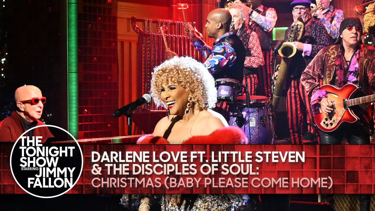 Watch Darlene Love Sing Christmas (Baby Please Come Home) on Fallon with Little Steven & The Disciples of Soul and Paul Shaffer [Video]