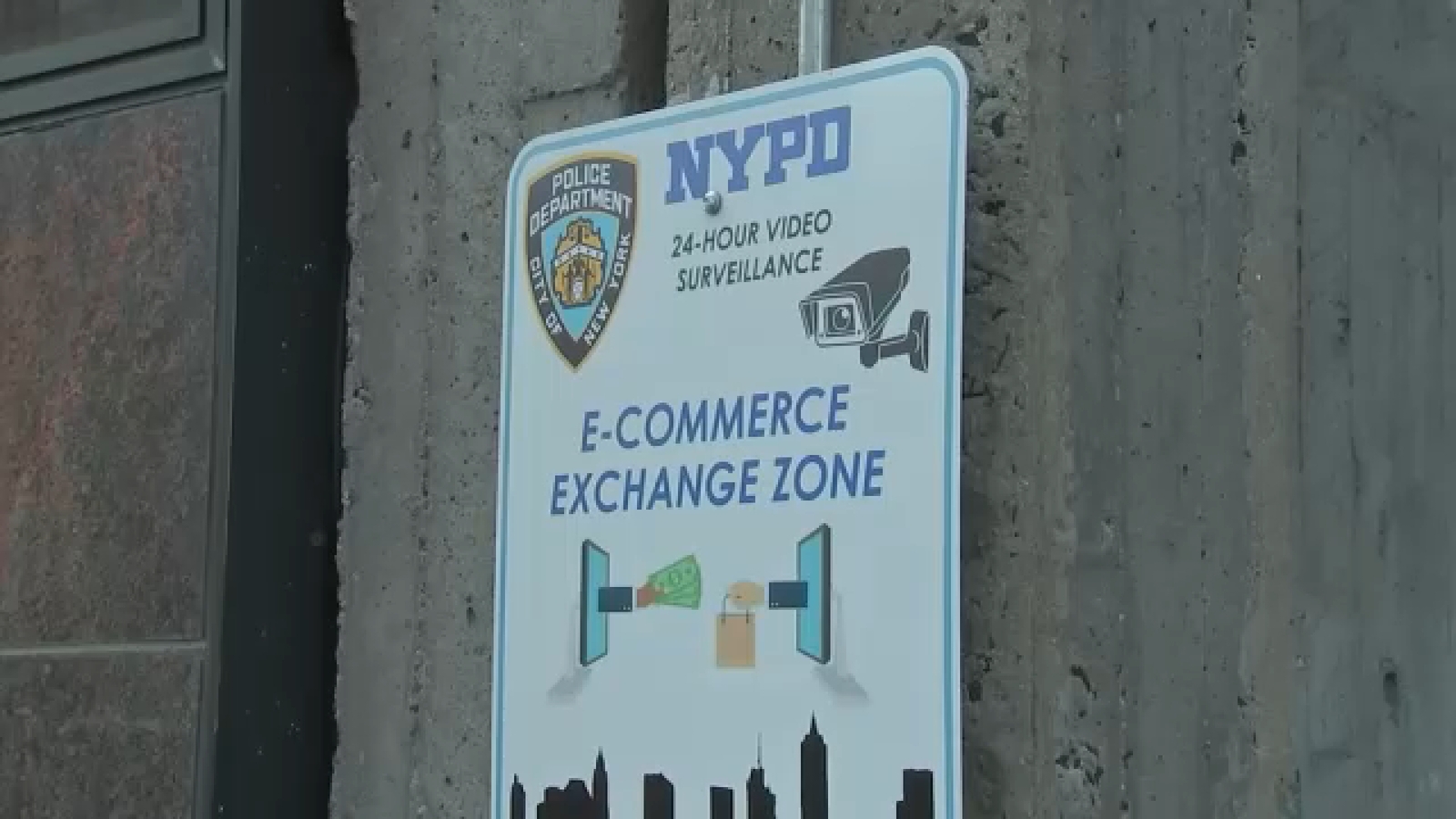 NYPD e-commerce zones allow for safe exchange of online purchases, especially during holiday season [Video]