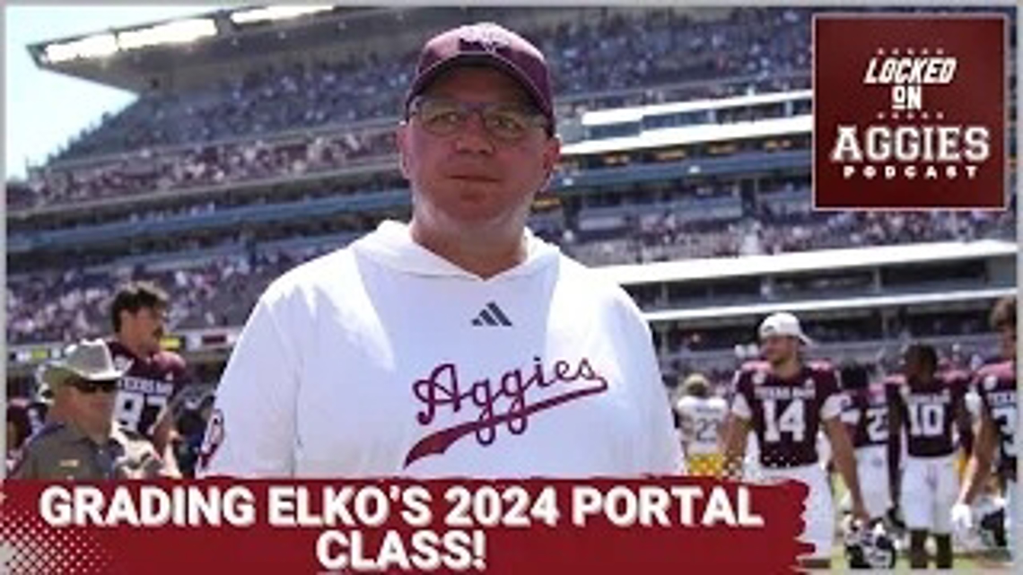 Grading Mike Elko based off his 2024 transfer portal class| Texas A&M Football Podcast [Video]