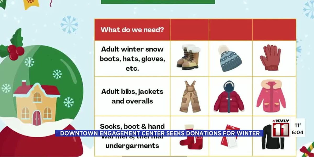 Downtown Engagement Center seeks donations for winter [Video]