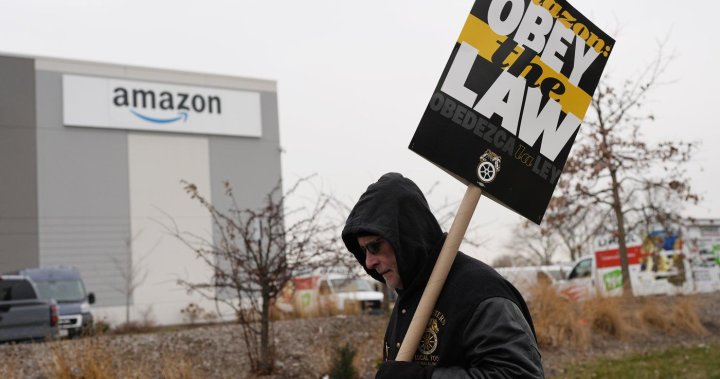 Amazon workers in 5 states go on strike in push for contracts [Video]