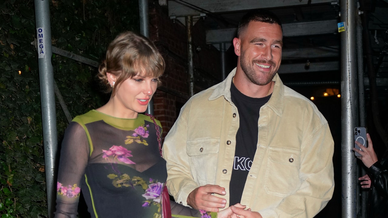 Travis Kelce Throws Taylor Swift Eras Tour-Themed Wrap Party Amid Engagement Rumors [Video]