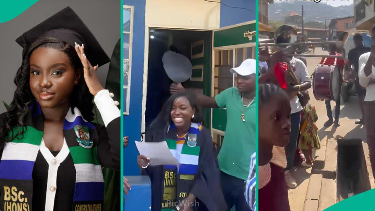 21-Year-Old Lady Welcomed Home in Grand Style by Her Mum for Graduating with First Class [Video]