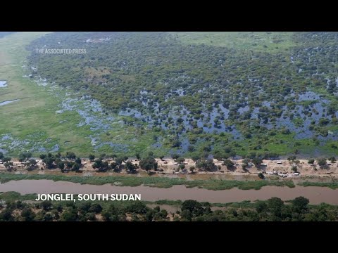 As flooding becomes a yearly disaster in South Sudan, thousands survive on the edge of a canal [Video]