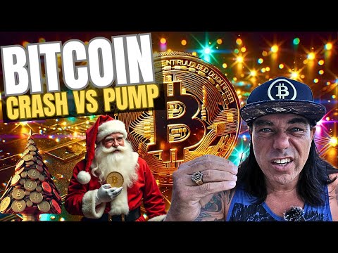 BITCOIN, XMAS CRASH VS PUMP!?!? [Video]