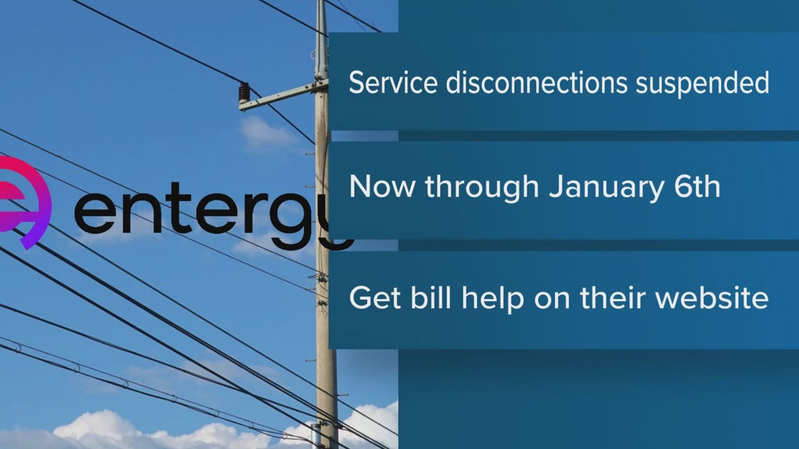 Entergy New Orleans suspends disconnections through Jan. 6 [Video]