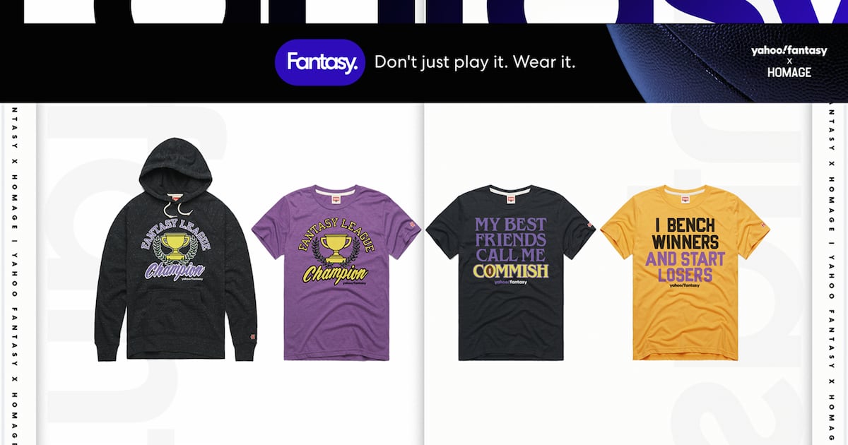 Yahoo Sports and HOMAGE partner on the perfect gear to honor your fantasy football league’s champ (and loser)  WSOC TV [Video]