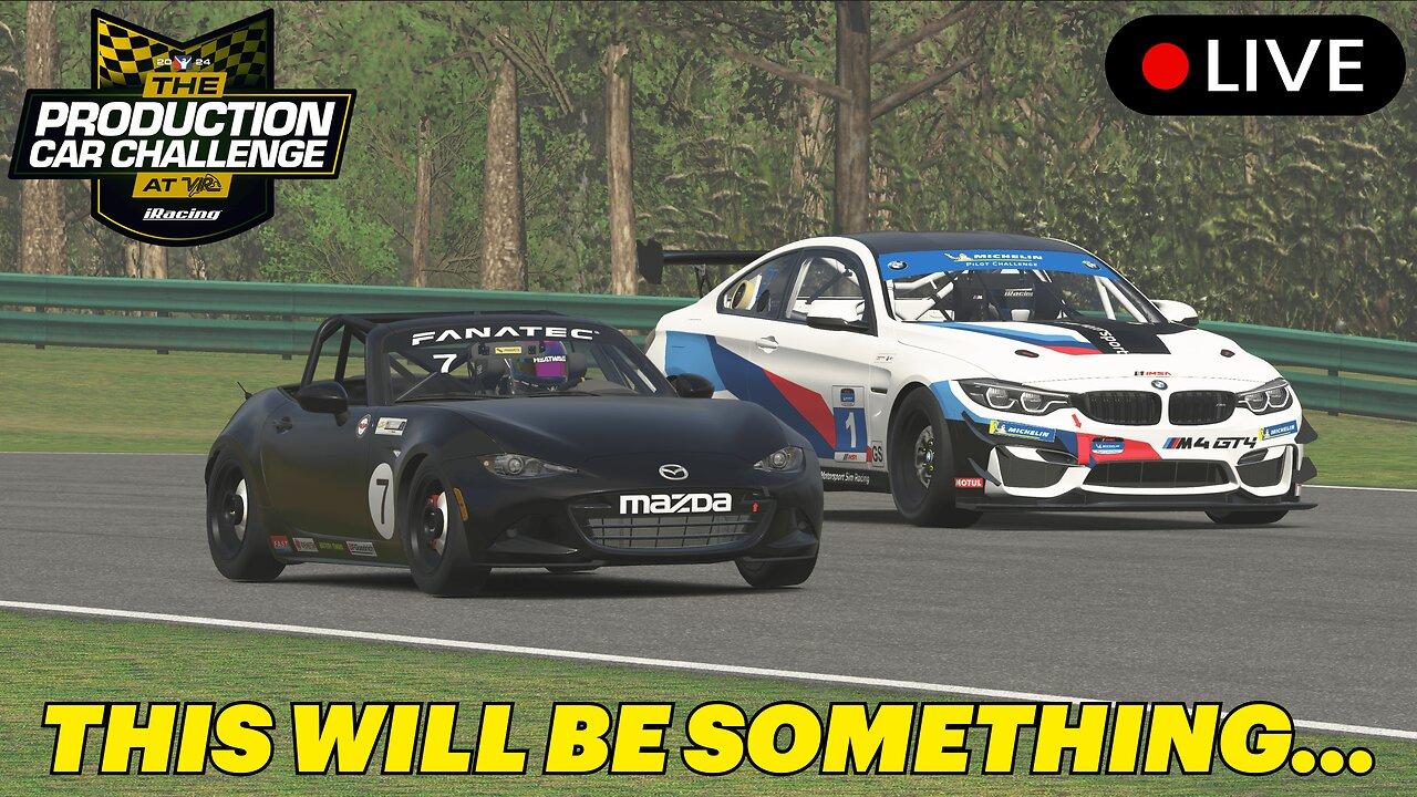 THE iRACING PRODUCTION CAR CHALLENGE – 4 HOURS [Video]