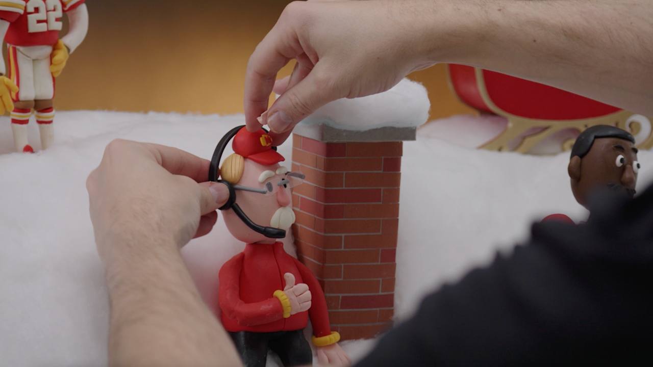 The Making of A Kingdom Christmas Story: Hail Merry – A Kansas City Chiefs Claymation Short [Video]