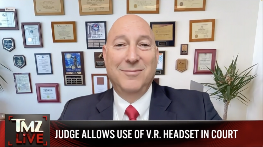 VIRTUAL REALITY * JUDGE USES NEW TECH IN COURT…SEES DEFENDANT’S POV [Video]