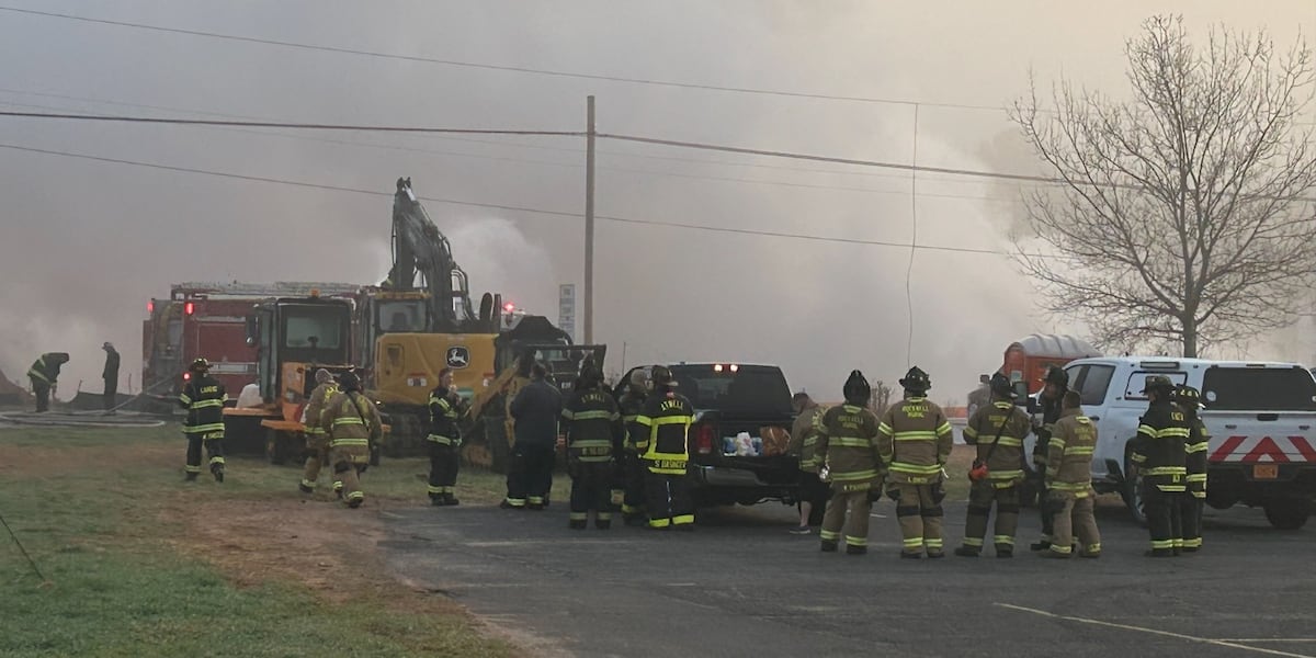 Fire burns 2 apartment buildings under construction in Rowan County [Video]