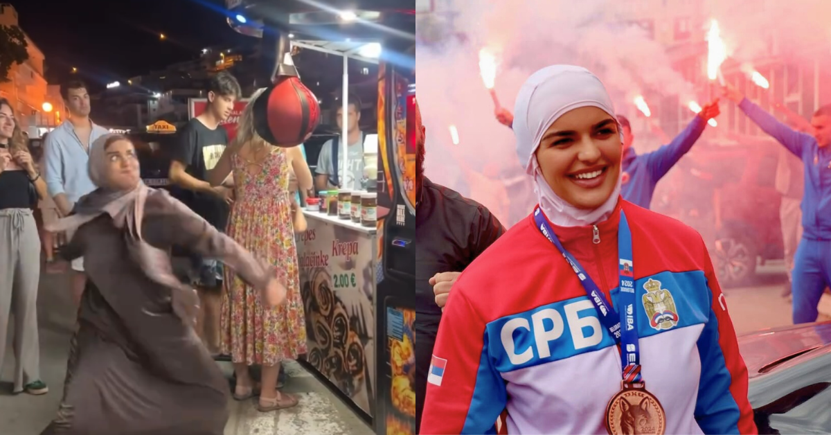 Hijabi Powehouse Punch Machine Viral Star Revealed: Elma Hajrovic [Video]