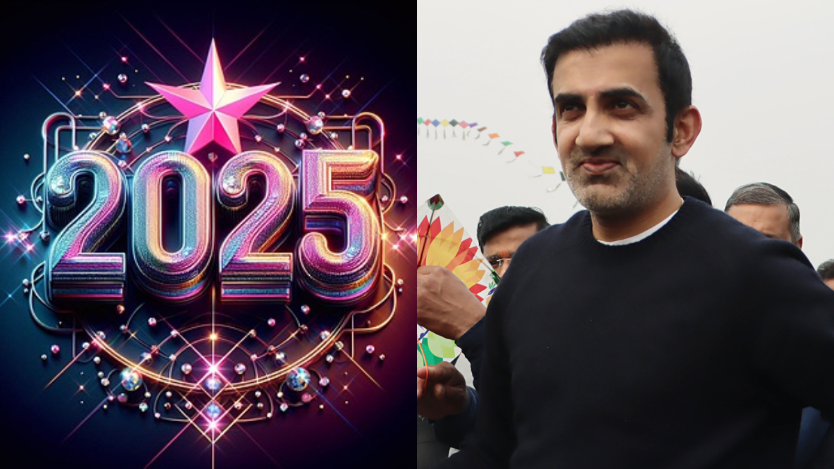 Gautam Gambhir Leads Cricket Fraternity In Wishing New Year With Social Media Post [Video]