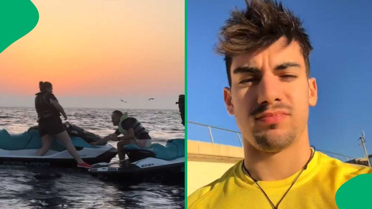 She Really Fell for Him: Marriage Proposal on Jetskis Goes Wrong in Sweetest Way [Video]