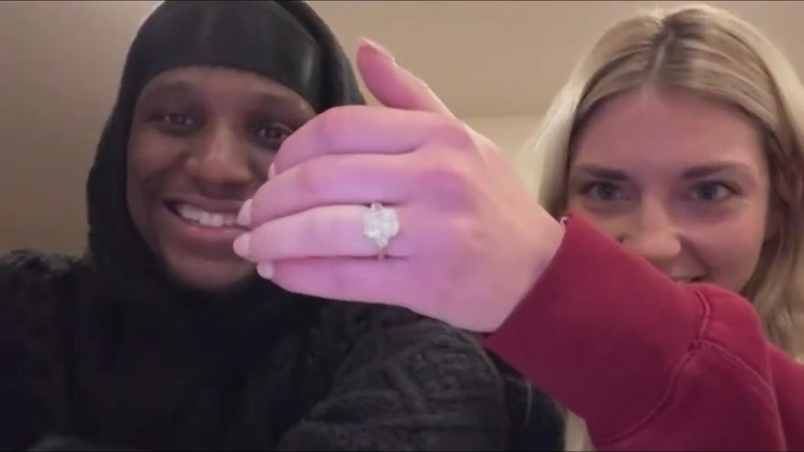 Commanders safety’s fiancee shows off engagement ring after proposal [Video]