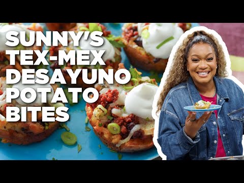 Sunny Anderson’s Tex-Mex Desayuno Potato Bites | The Kitchen | Food Network [Video]