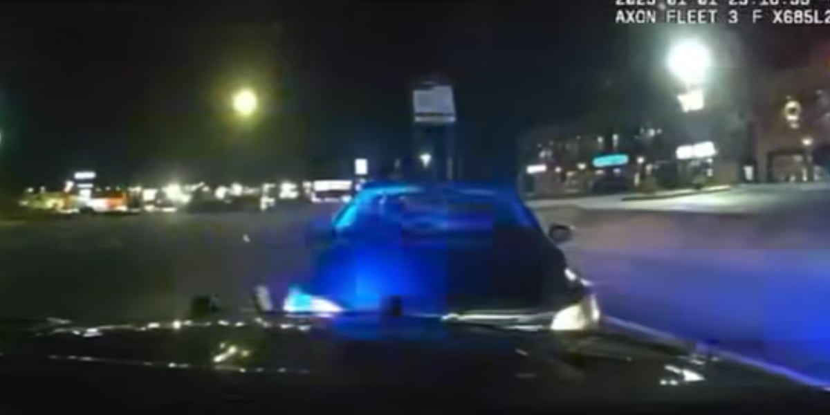 DASHCAM VIDEO: Police chase suspected impaired driver in Sandy Springs