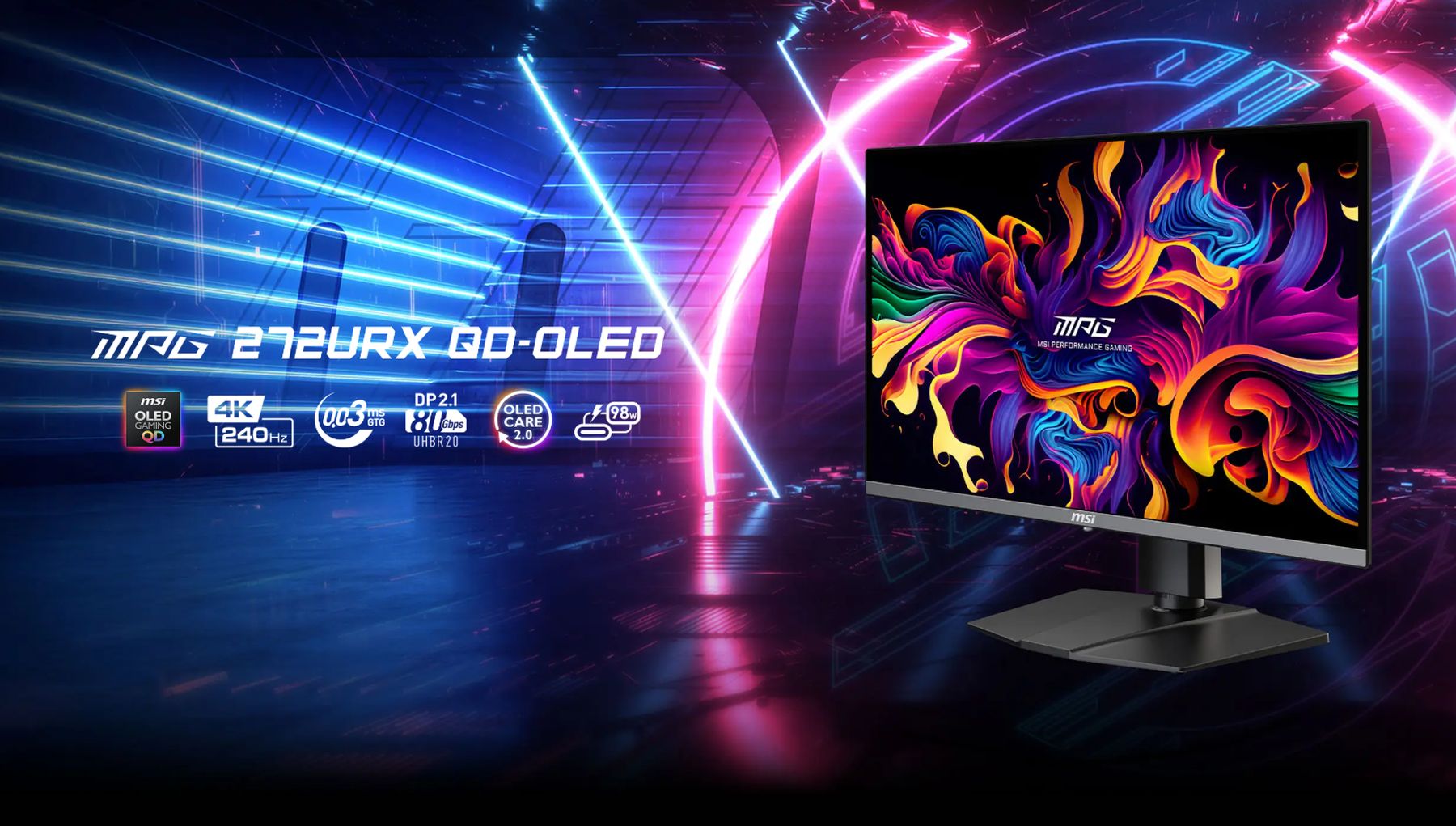 MSI Unveils 27-Inch 4K MPG 272URX QD-OLED Gaming Monitor  YugaTech [Video]