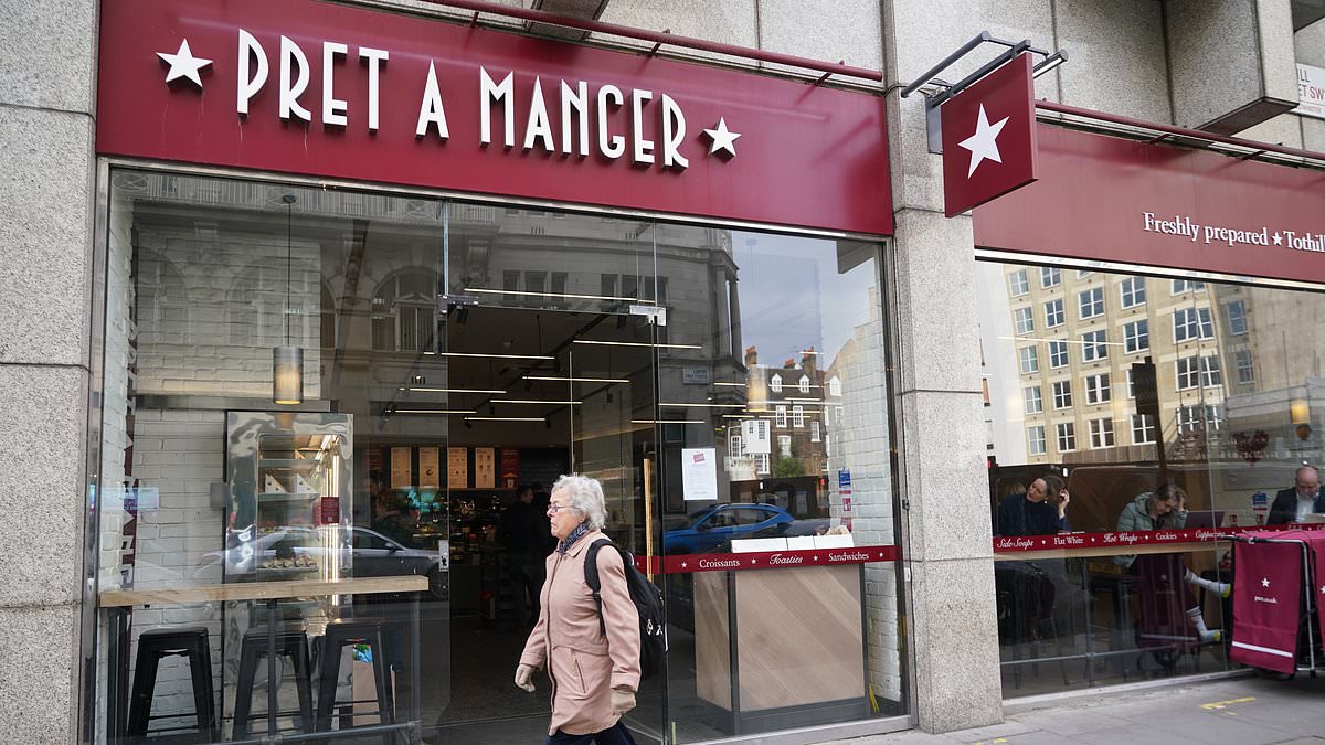 Interactive graphic shows how Pret’s decision to scrap ‘free coffee’ subscription HASN’T boosted sales (yet) – as expert warns firm has opened itself to ‘potential risk’ from rivals [Video]