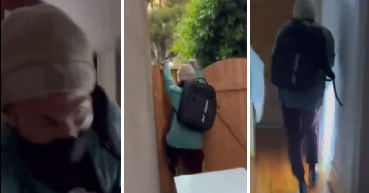 Melbourne home invasion captured on camera by terrified woman [Video]