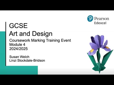 GCSE Art and Design: Coursework Marking Training Module 4 – Live Q&A [Video]