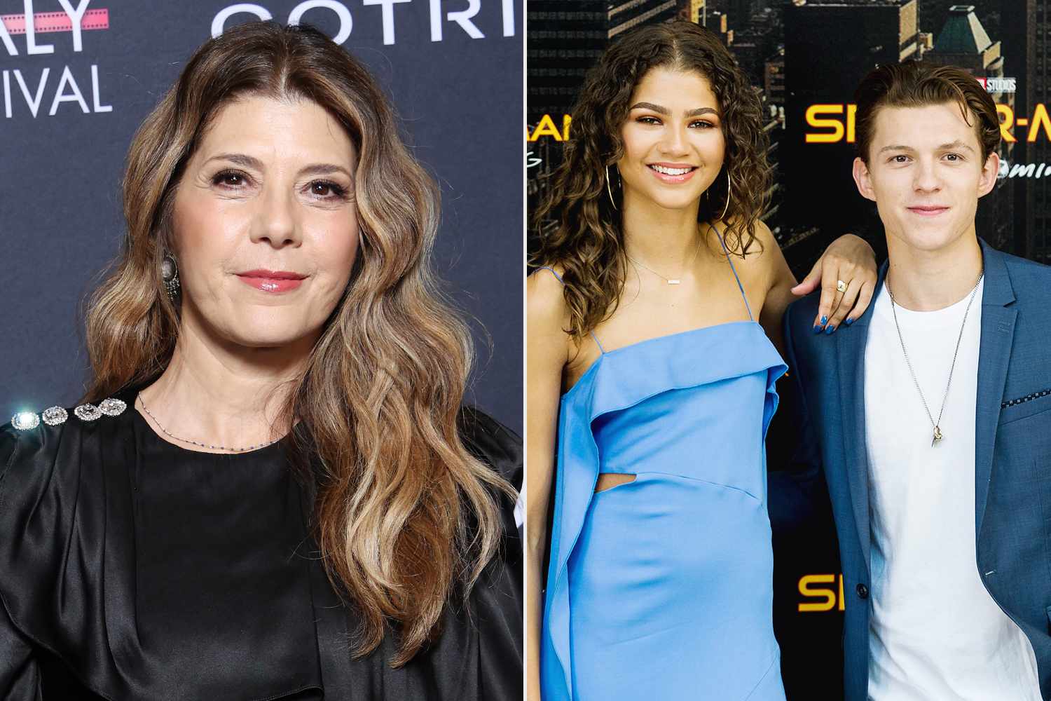 Marisa Tomei Reacts to Zendaya and Tom Hollands Engagement [Video]