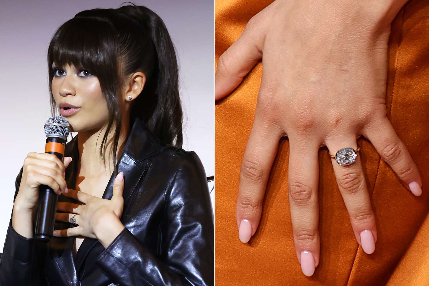 Watch Zendaya Admire Her Engagement Ring from Tom Holland at L.A. Event [Video]