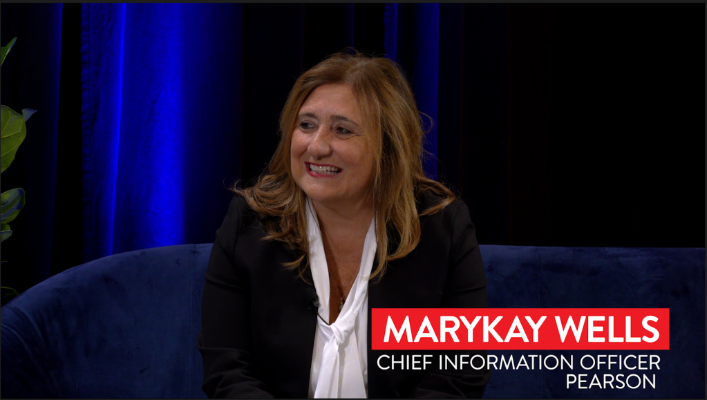 CIO Leadership Live with Marykay Wells, CIO, Pearson at the CIO100 [Video]