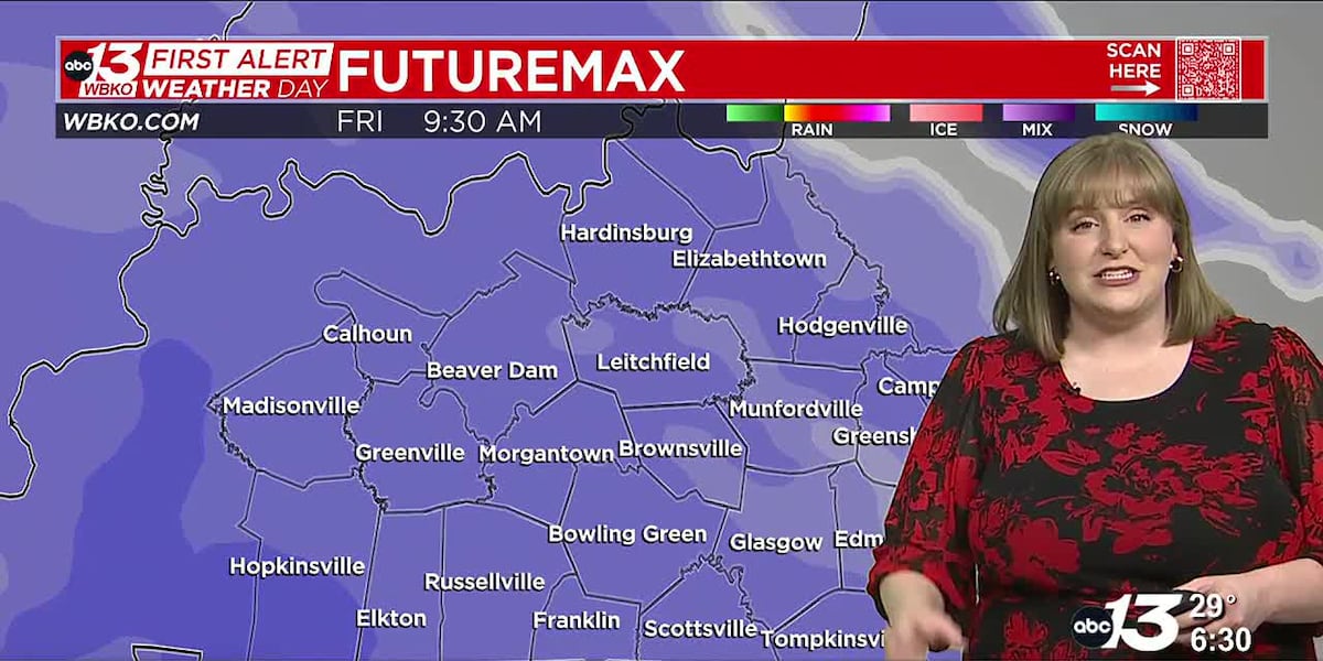 Impactful snow begins this morning [Video]