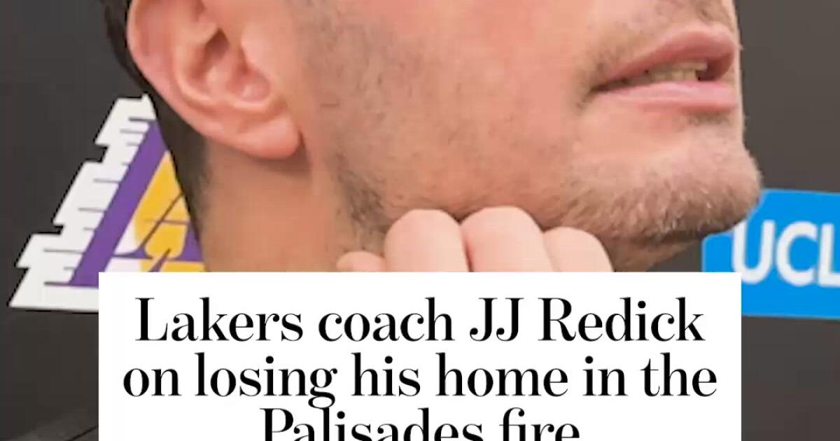 Lakers coach JJ Redick on losing his home in Palisades fire [Video]