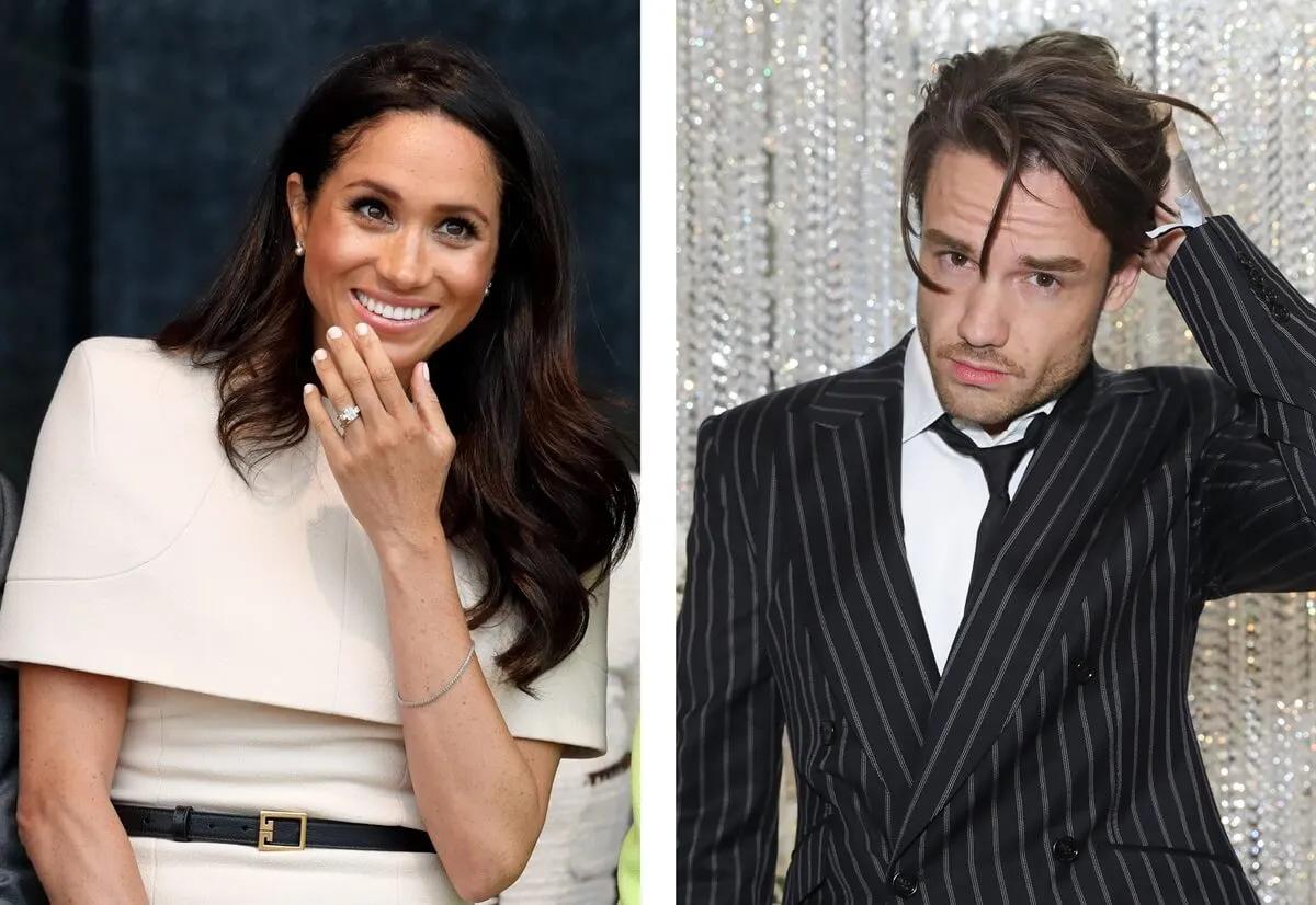 Video of Meghan Markle Laughing and Giggling After Liam Payne