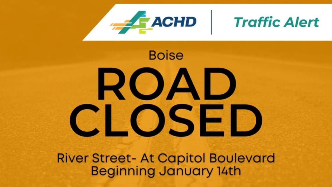 Downtown Boise construction closes River St. at Capitol Blvd. intersection until end of March [Video]