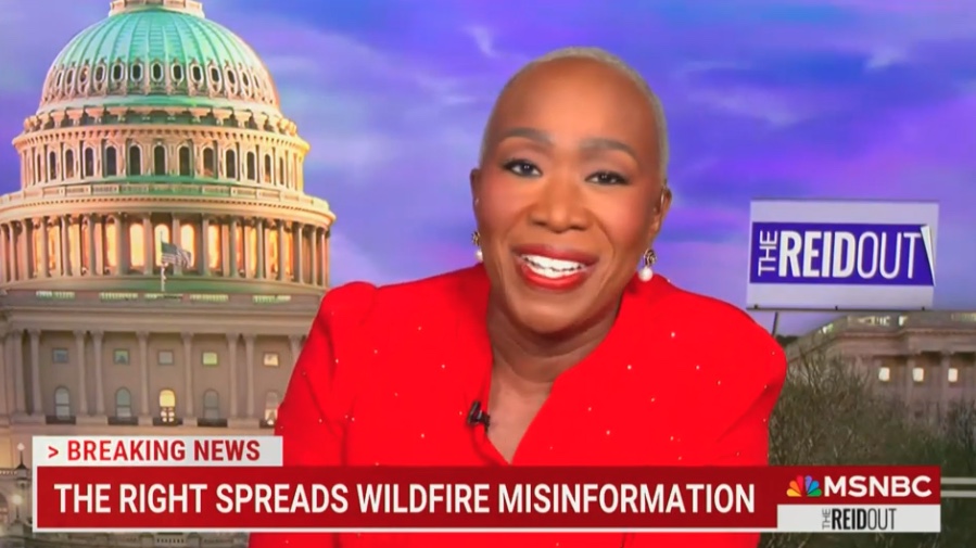 Joy Reid Blasts Jesse Watters for Blaming Wildfires on ‘Indians’ [Video]