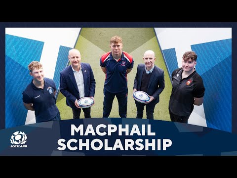 Scottish Rugby & The Robertson Trust Announce 2025 Macphail Scholarship Recipients [Video]