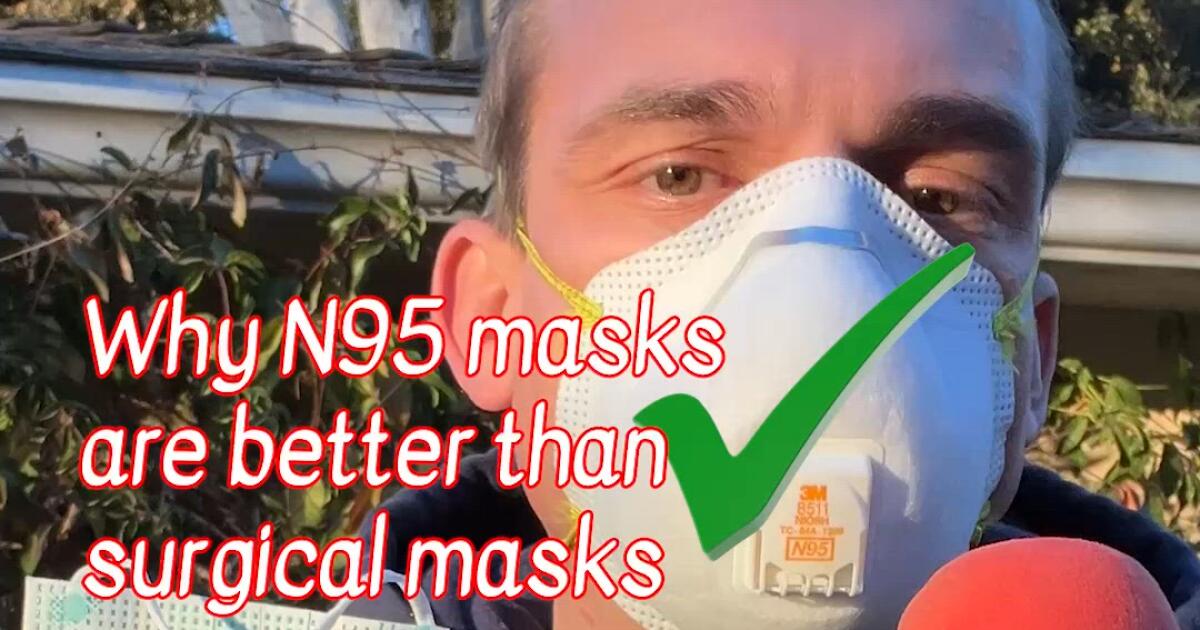 The difference between N95 and surgical masks [Video]