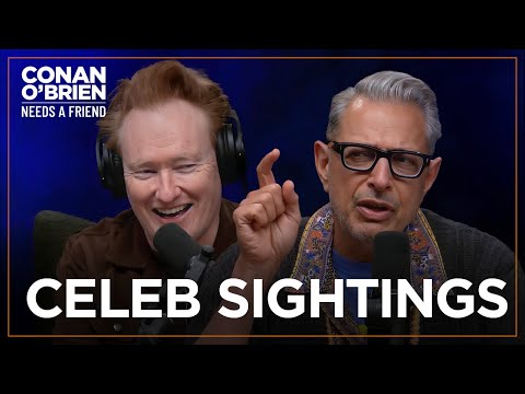 Conan Lured Jeff Goldblum To “Late Night” With A Salt Lick | Conan O’Brien Needs A Friend [Video]