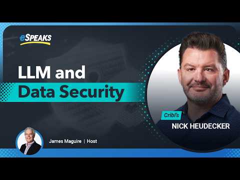 Cribl’s Nick Heudecker on LLM and Data Security [Video]