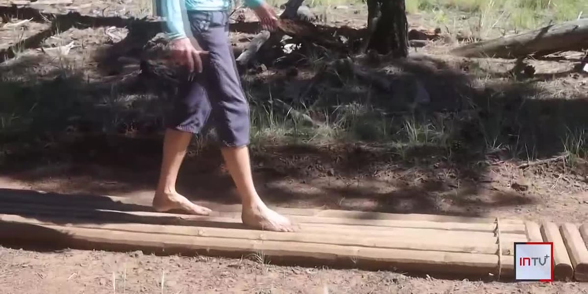 How a barefoot trail aims to better connect people with nature [Video]