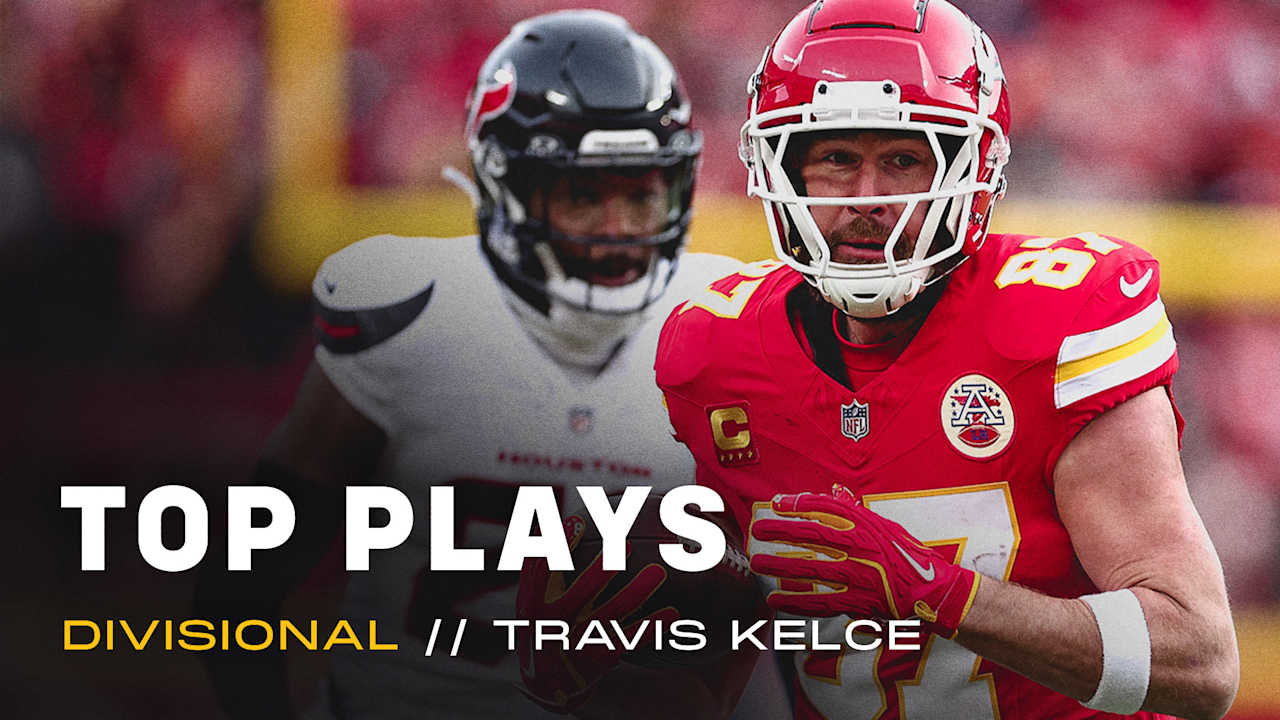 Travis Kelce’s Top Plays from 117-yard Game AFC Divisional Round [Video]