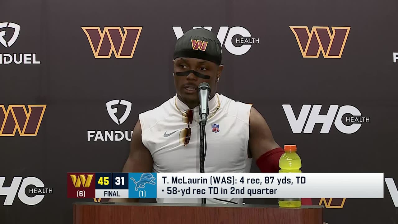 Terry McLaurin on win vs. No. 1 seed Lions: ‘We’re not done yet, we’re not satisfied’ [Video]