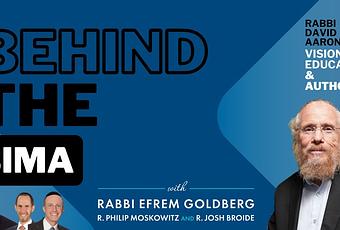 #169: Behind the Bima – Rabbi David Aaron (video)