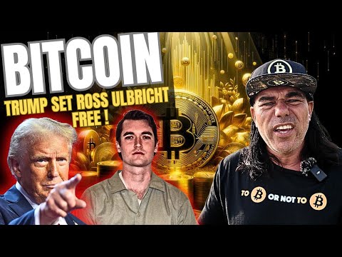 BITCOIN SILKROAD ROSS ULBRICHT SET FREE BY TRUMP!! DOES HE OWN 47 Million $ OF BTC??? [Video]