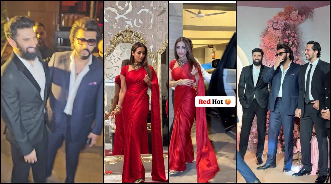 Malaika Arora ignores ex Arjun Kapoor; Aditya Roy Kapur, Dino Morea shine in classic black suits [Video]