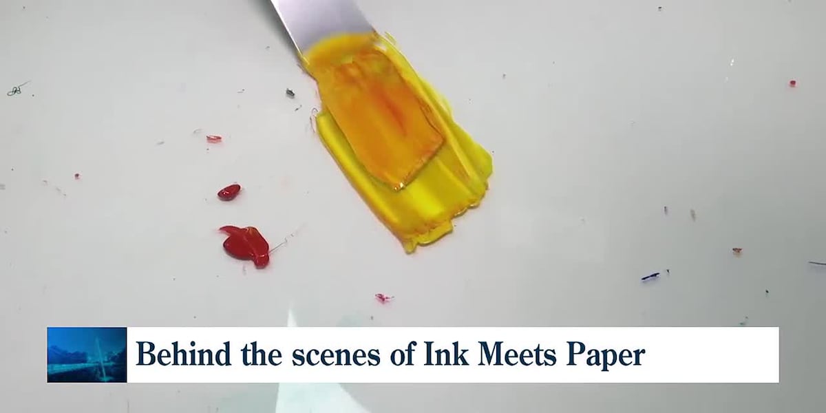 Customs coloration with Ink Meets Paper [Video]