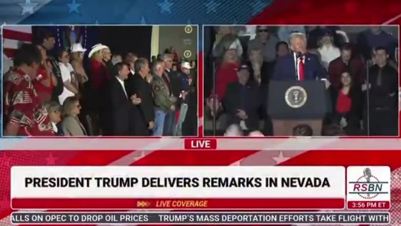 President Donald J. Trump storytelling in Las [Video]